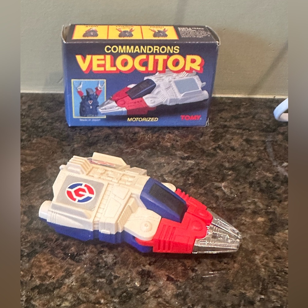 Tomy McDonald’s Commandrons Velocitor Motorized Toy